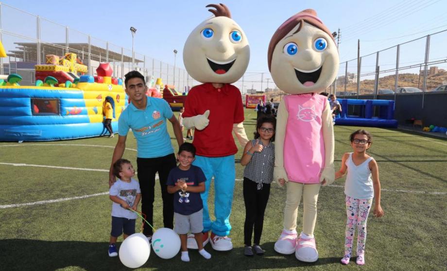 The King Hussein Cancer Foundation Holds a Family Carnival at Champions Football Academy 